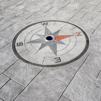 Béton estampé